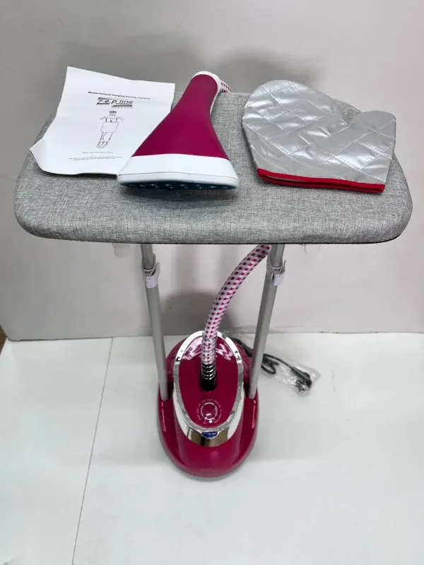 Червоний Відпарювач вертикальний для одягу зі стійкою Zepline ZP-129 3000W