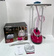 Червоний Відпарювач вертикальний для одягу зі стійкою Zepline ZP-129 3000W