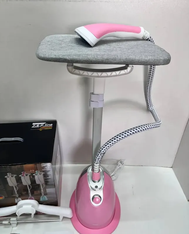 Рожевий Відпарювач вертикальний для одягу зі стійкою Zepline ZP-130 3000W