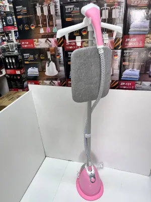 Рожевий Відпарювач вертикальний для одягу зі стійкою Zepline ZP-130 3000W