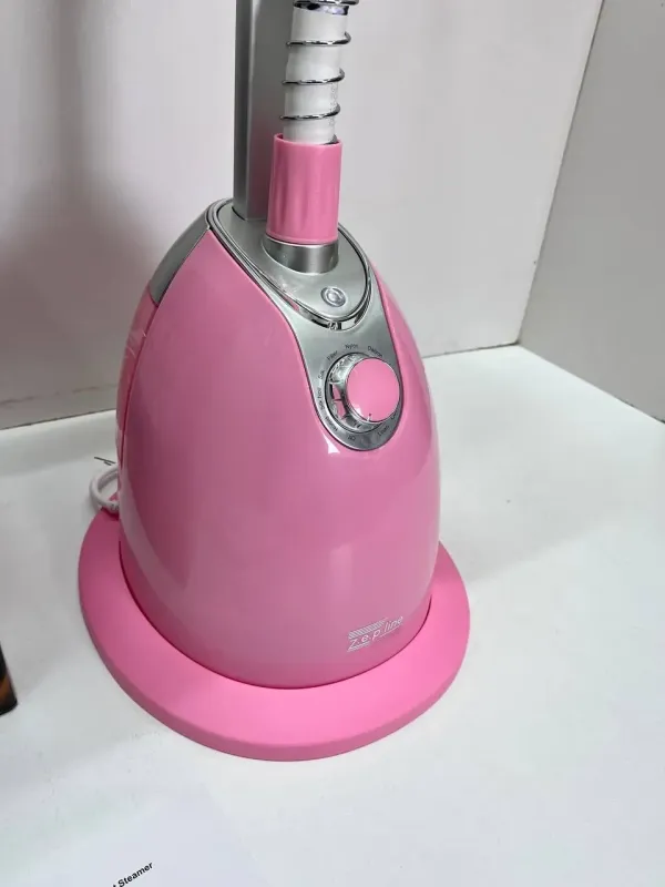 Рожевий Відпарювач вертикальний для одягу зі стійкою Zepline ZP-130 3000W