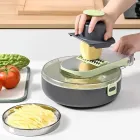 Овочерізка з контейнером Vegetable Cutter 9 в 1
