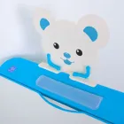 Парта учня зі стільчиком BAMBI M 4818-4 | Стіл письмовий Бембі регульований синій