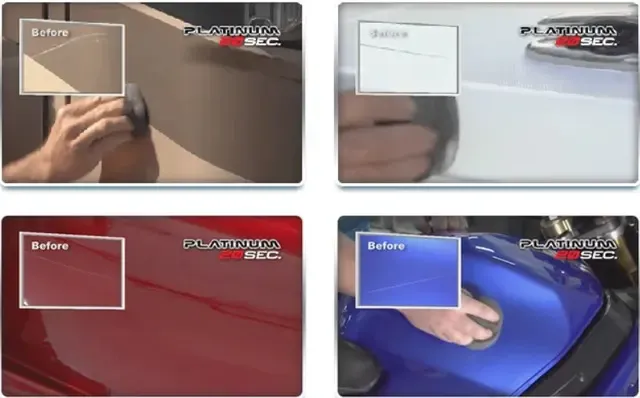 Паста для видалення подряпин Platinum 20sec - полірувальна паста для авто