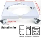 Пересувна підставка на коліщатках для пральної машини та холодильника