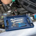 Переносний лоток для інструментів 35,6х23х2,4см, FLEXMAT / Силиконовий органайзер для зберігання інструментів