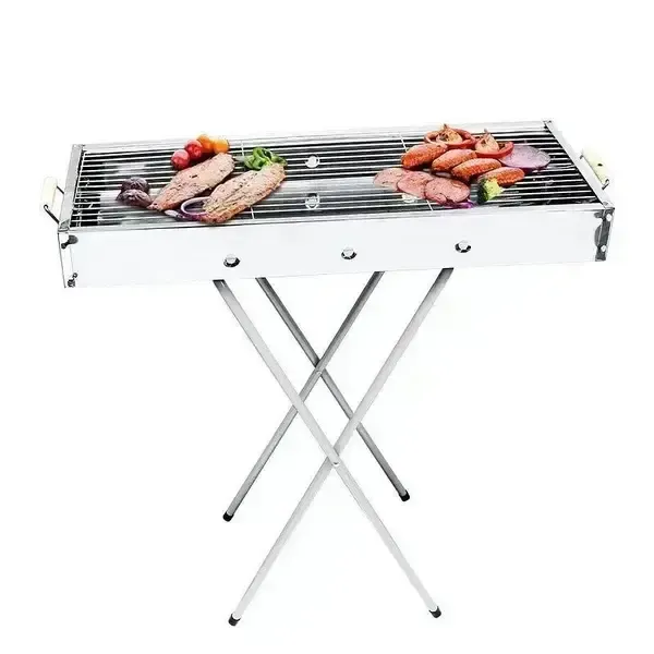 Переносний мангал BARBECUE TRAY 770T MD-008 809 (80*30*78см)