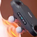 Перкусійний масажер для тіла, 4 головок, від USB, YCY -1601 / Масажер для спини / Вібромасажер