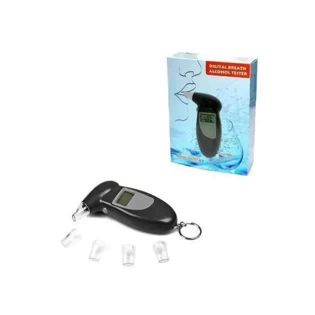 Персональний алкотестер Digital Breath Alcohol Tester із мундштуками