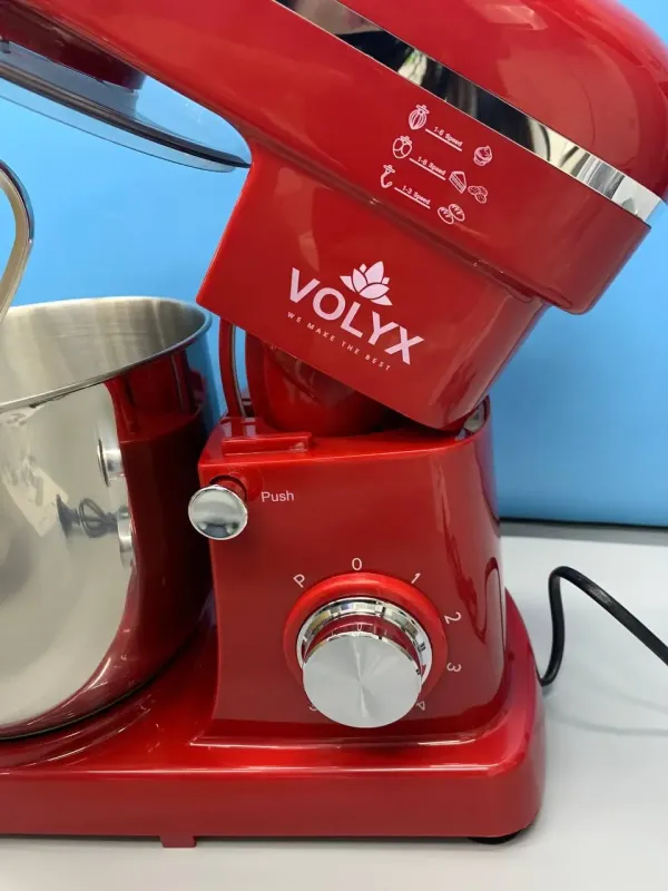 Планетарний міксер Сhef Machine 5л, 2200Вт/Тістоміс для дому/Міксер із чашею