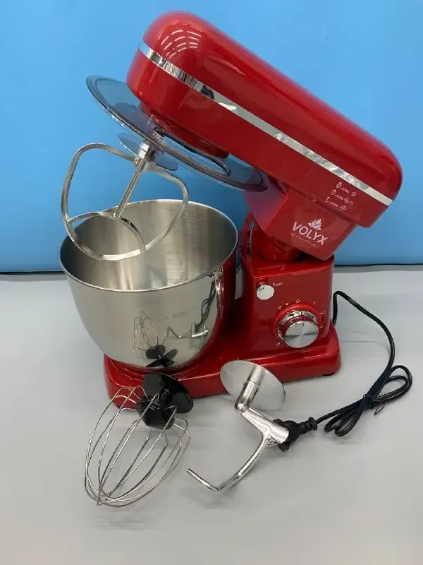 Планетарний міксер Сhef Machine 5л, 2200Вт/Тістоміс для дому/Міксер із чашею