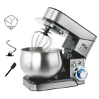 Планетарний міксер тістоміс Zepline ZP-105 з нержавіючої сталі Кухонний комбайн з чашею на 6л потужністю 3500 Вт