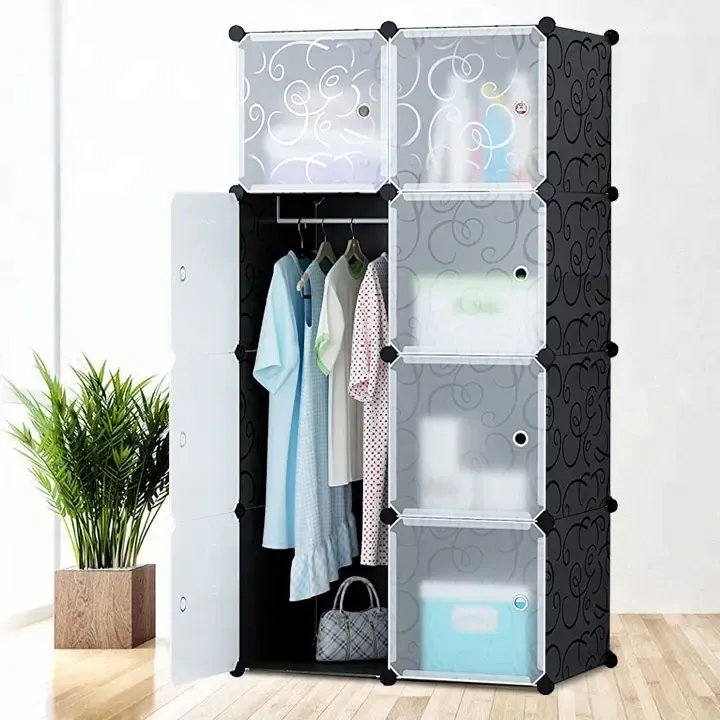 Пластикова шафа Storage Cube Cabinet MP-39-61, 7 секцій