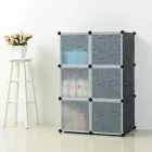 Пластикова шафа Storage Cube Cabinet MP-39-61, 7 секцій