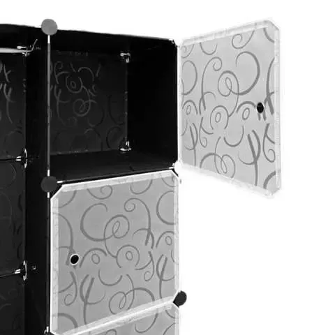 Пластикова шафа Storage Cube Cabinet MP-39-61, 7 секцій