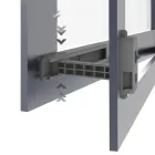 Пластиковий замок для вікон, фіксація, стопор безпеки для дітей, AND 1-42