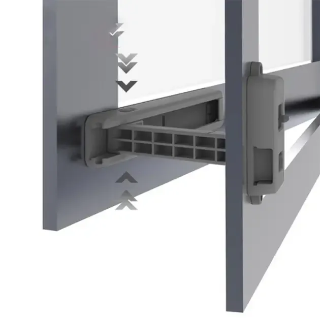 Пластиковий замок для вікон, фіксація, стопор безпеки для дітей, AND 1-42