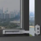 Пластиковий замок для вікон, фіксація, стопор безпеки для дітей, AND 1-42