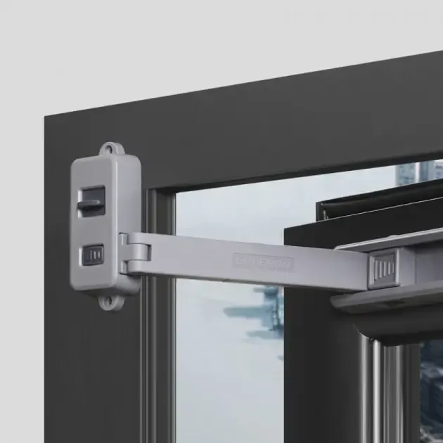 Пластиковий замок для вікон, фіксація, стопор безпеки для дітей, AND 1-42