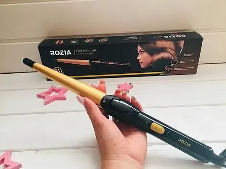 Плойка Конусна Rozia Hr-713 Плойка для локонів Rozia Конусна Плойка Керамічне Покриття