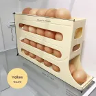 Компактний органайзер для яєць 4-шаровий автоматичний Plastic shelving AND XL-994 / Контейнер-лоток для яєць