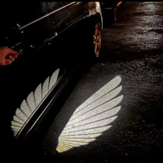 Підсвічування "Крила Ангела" в бічні дзеркала HD-якість 2шт (пр-во Завод) СН-ТЕСТ