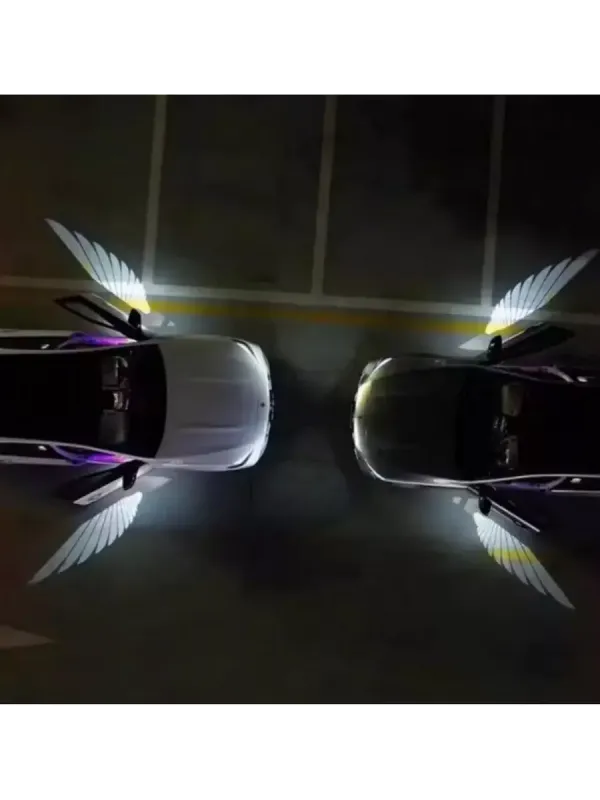 Підсвічування "Крила Ангела" в бічні дзеркала HD-якість 2шт (пр-во Завод) СН-ТЕСТ