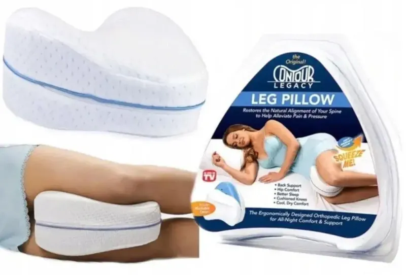 Подушка ортопедична для ніг та колін Contour Legacy Leg Pillow Подушка під ноги для сну