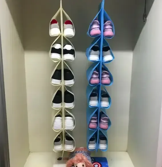 Підвісна сумка для зберігання одягу, взуття, сумок, підвісний кишеньковий органайзер LY-26