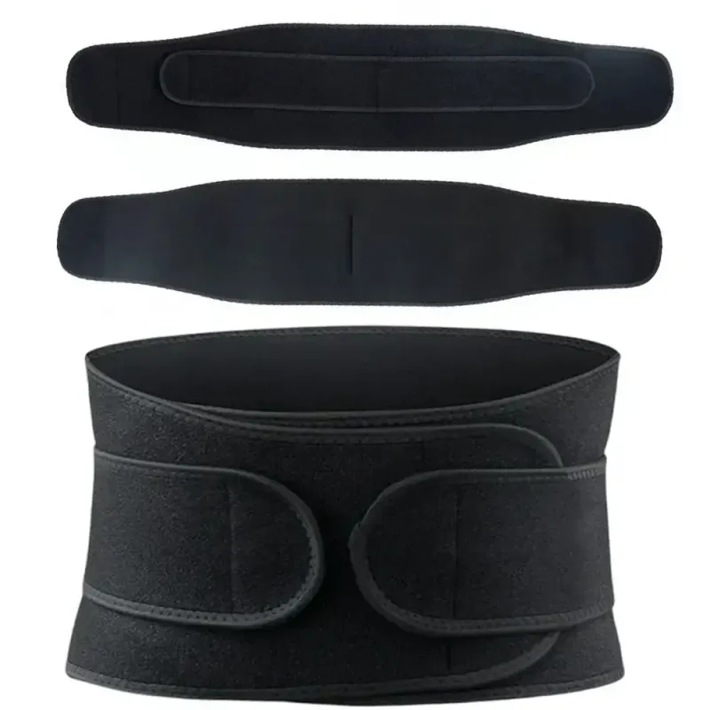 Пояс для спини при фізичних навантаженнях на липучках / Пояс на поперек / Ортопедичний пояс для попереку