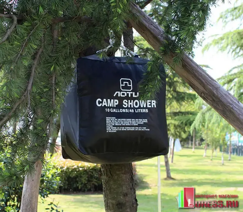 Похідний переносний душ для кемпінгу, туристів, дачників Camp Shower 40л