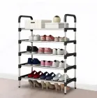 Полиця для взуття метал 5 секції Shoe rack