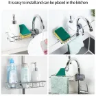 Полиця на душову штангу та змішувач з фіксатором