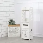 Полиця стелаж пластикова у ванну Етажерка стійка до вологи PK-02 (80cm*15cm*15cm)