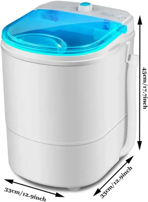 Напівавтоматична пральна машина міні для прання нижньої білизни 4.5кг