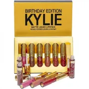 Помада KYLIE Birthday edition матова 6шт К006/02 золото