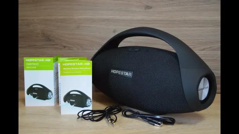 Портативна Bluethooth колонка Hopestar H31 Black