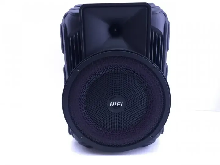 Колонка музична Портативна Bluetooth колонка зі світломузикою RX-8135W з LED-підсвічуваннямBluetooth RX-8135W