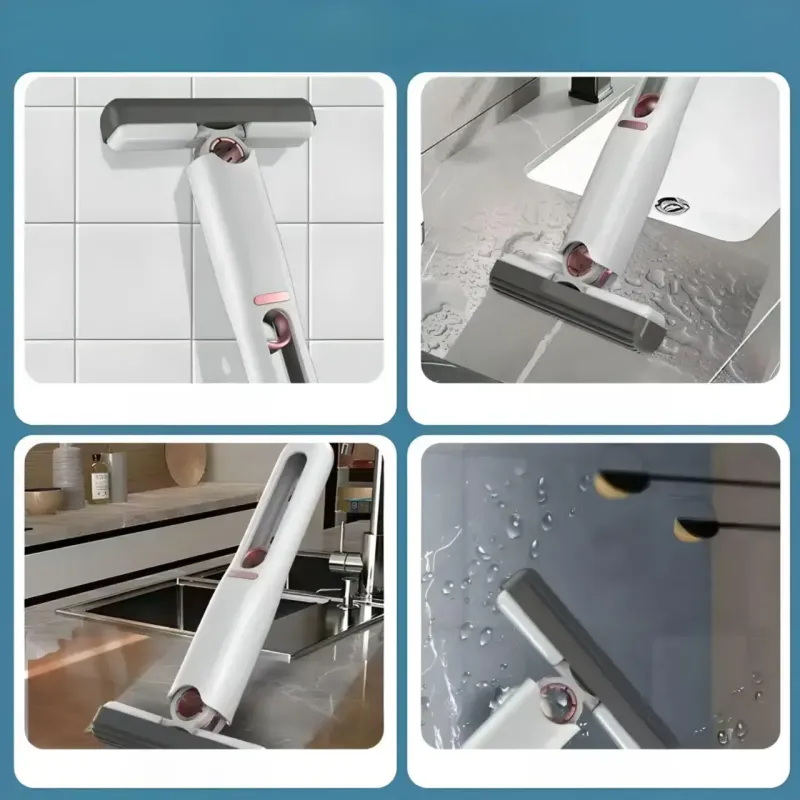Портативне диво міні швабра MINI MOP з автовіджимом, легка, для прибирання будинку, авто