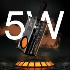 Портативна колонка SPS A036 з прозорим корпусом та RGB підсвічуванням