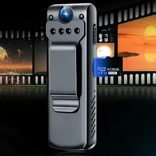 Портативна нагрудна міні-кишенькова камера з кліпсою для одягу 1080P HD нічне бачення NO109-110