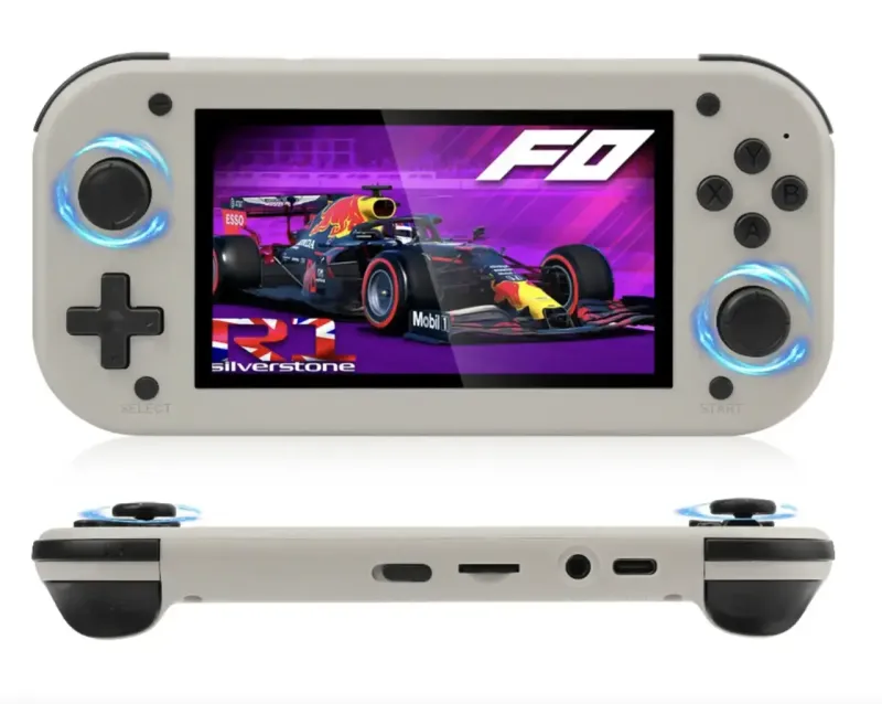 Портативна ретро консоль SJGAM BOYHOM M17 4,3-дюймовий IPS-екран, PSP, PS1, NES, 128 Гб