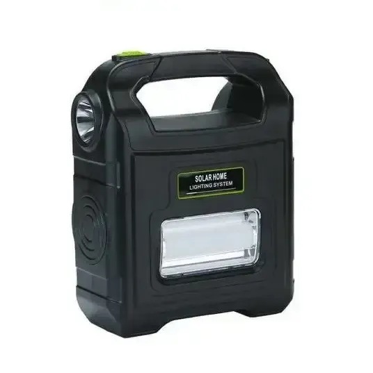 Портативна сонячна автономна система Solar Light DT-9026 (ліхтар, радіо, павербанк, 3 лампочки)