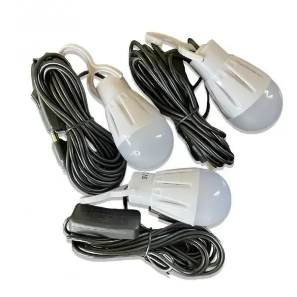 Портативна сонячна автономна система Solar Light DT-9026 (ліхтар, радіо, павербанк, 3 лампочки)