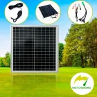 Портативна сонячна панель CL 1825 20W, з виходом USB, 5/9/18 V, 1.33-3.7 A