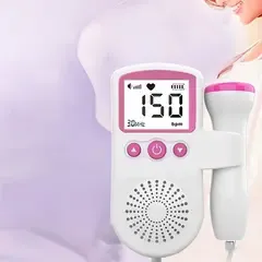 Портативний фетальний доплер, доманшний монітор серцевого ритму плода з підсвічуванням екрану