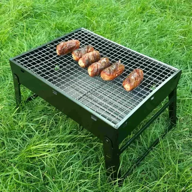 Портативний гриль TL-372 барбекю BBQ Grill Portable складний переносний мангал для дому дачі та туризму