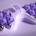 Портативний масажер для ніг Cat Claw Style Foot Massager з 12 роликами та 4 магнітними кульками