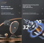 Портативний масажний міні-пістолет MGE-013 XL-566