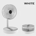 Портативний міні вентилятор для дому Telescopic Folding Fan Складаний настільний вентилятор із USB зарядкою